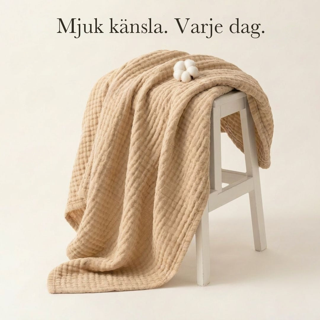 Muslinfilt i bomull