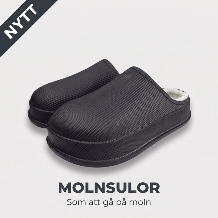Hypna Home Molntofflor, svart