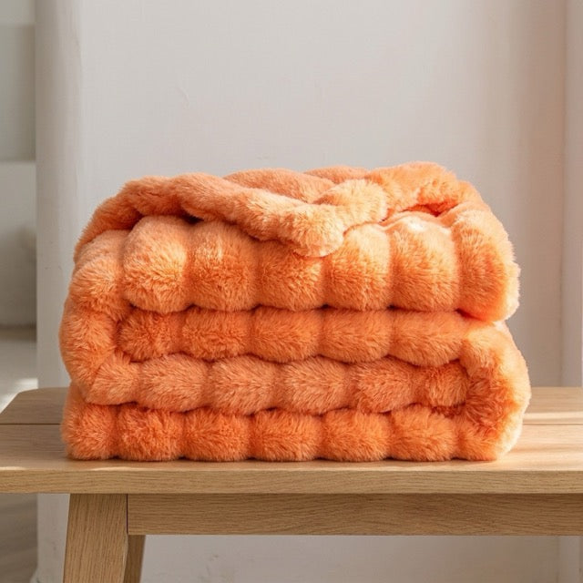 Molnfilt med tyngd, orange