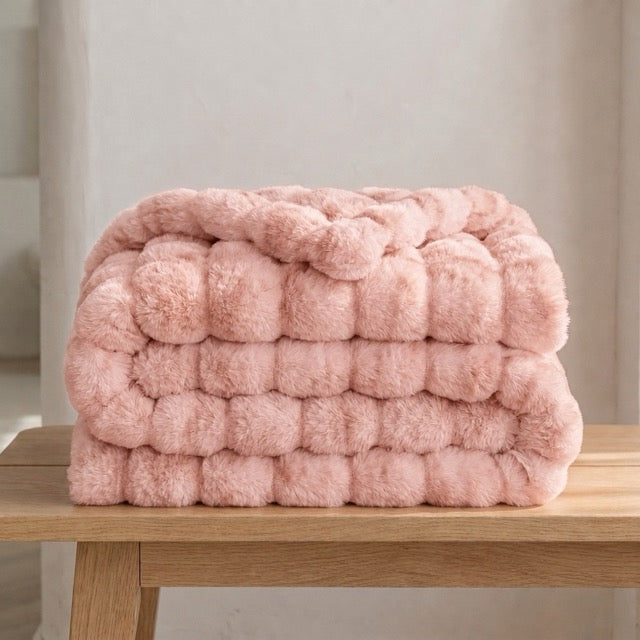 Hypna Home Molnfilt, rosa