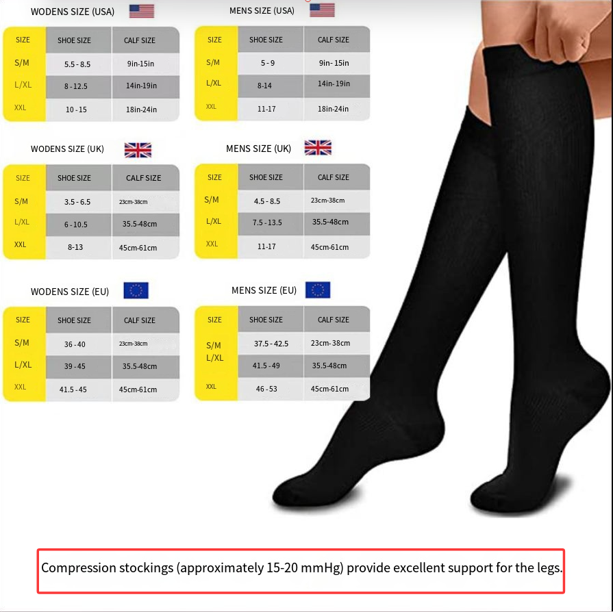 Copper Ion Sports Compression Socks